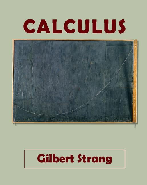 Calculus by Strang, Gilbert