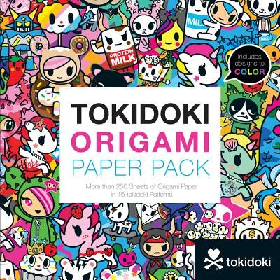 Tokidoki Origami Paper Pack: More Than 250 Sheets of Origami Paper in 16 Tokidoki Patterns by Tokidoki